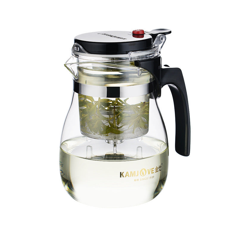 Heat Resistant Glass Filter Elegant Cup Teapot