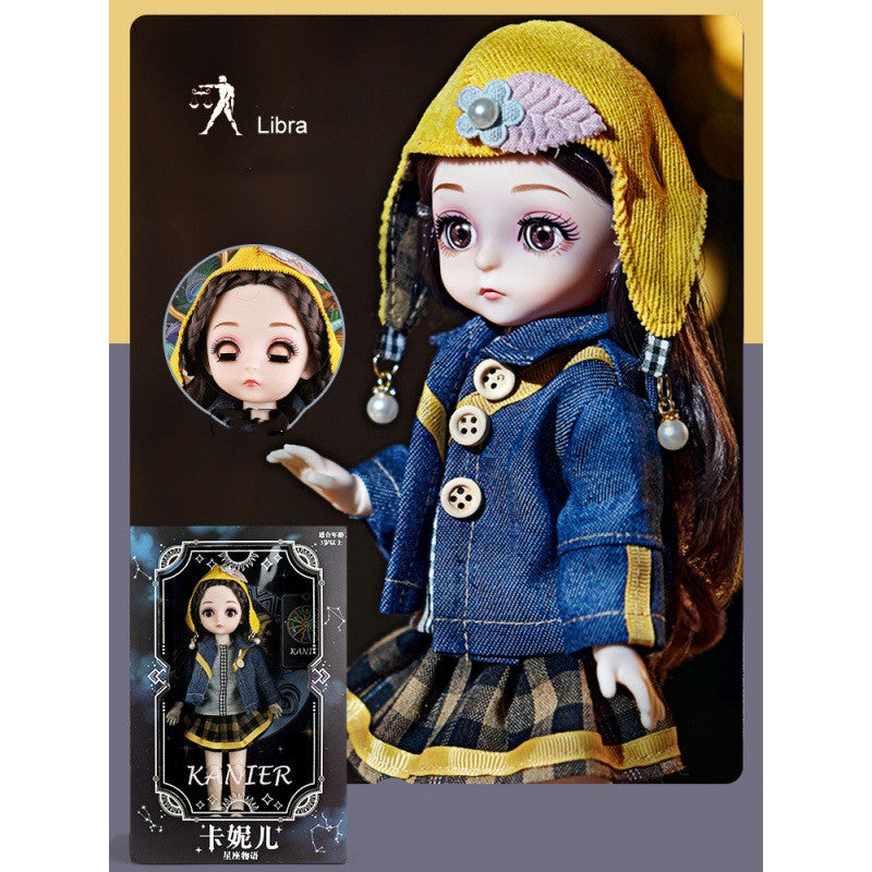 12 Constellation Large Doll Girl Simulation