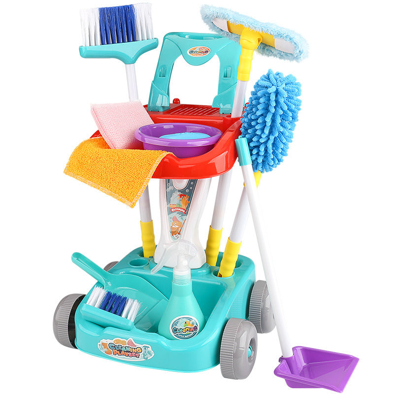 Children's Sweeping Toy Combination Suit Play House
