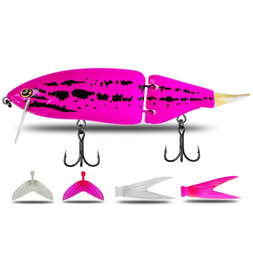 Sub-floating Water Multi-section Bionic False Bait
