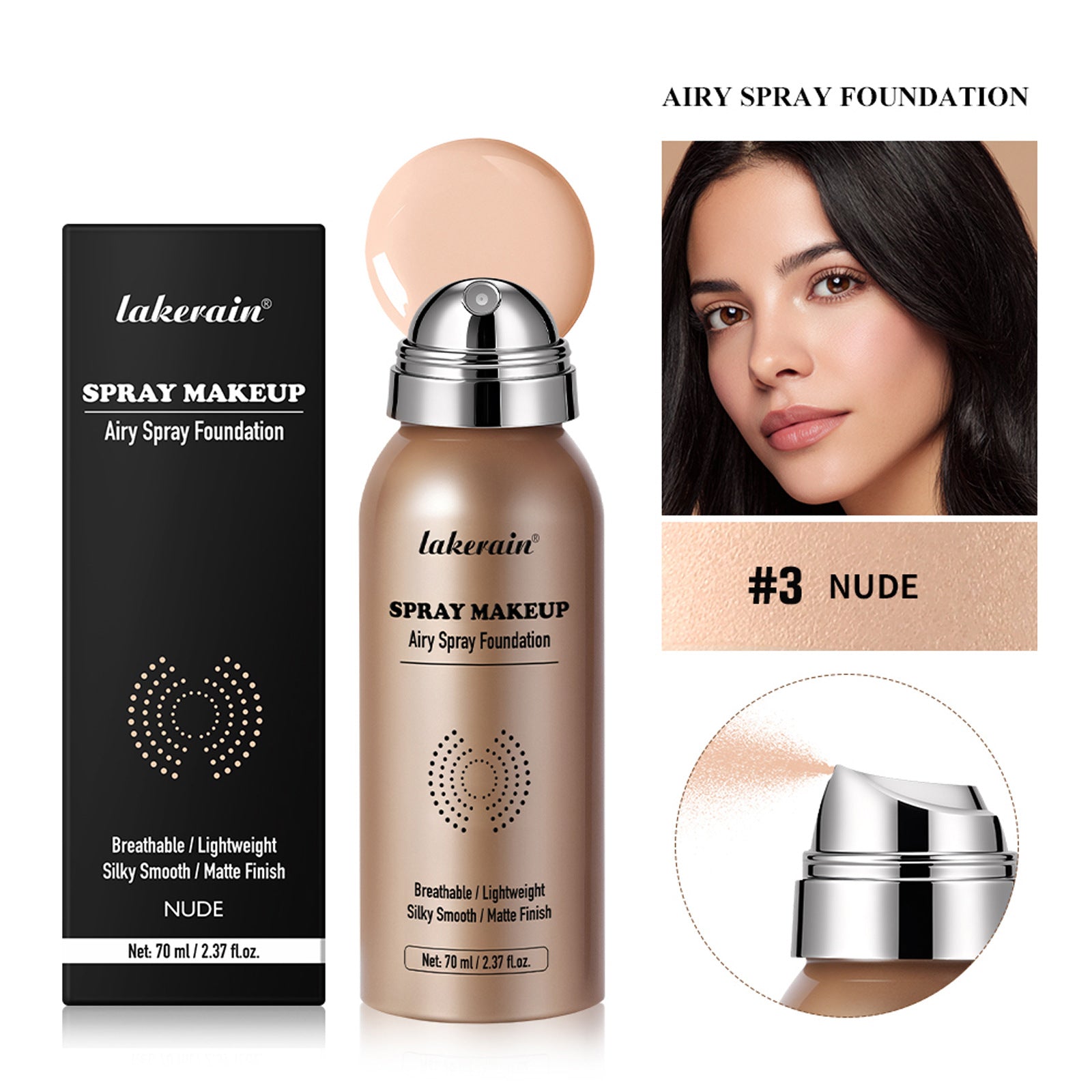 Even Skin Tone Concealer Liquid Long-lasting Powder