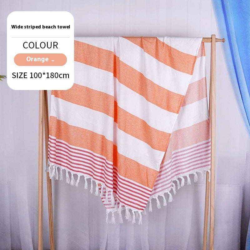 Blype Tassel Plus-sized Thick Absorbent Bath Towel