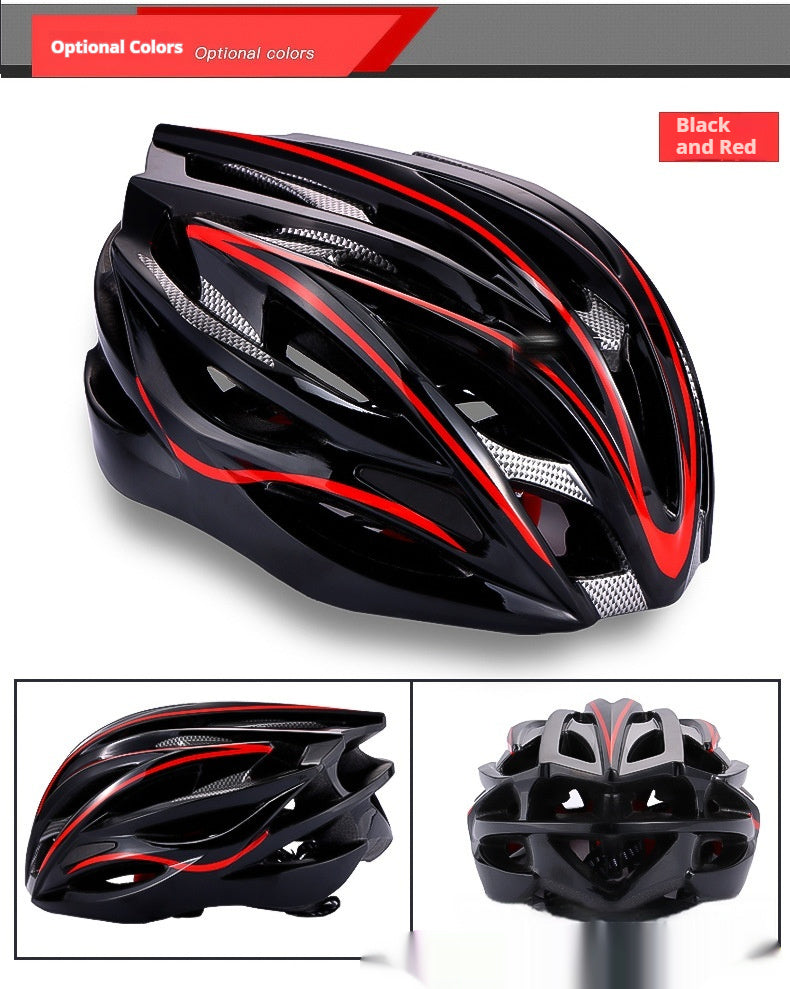 Cycling Helmet Bicycle Integrated Molding Unisex Mountain Bike Safety Hat
