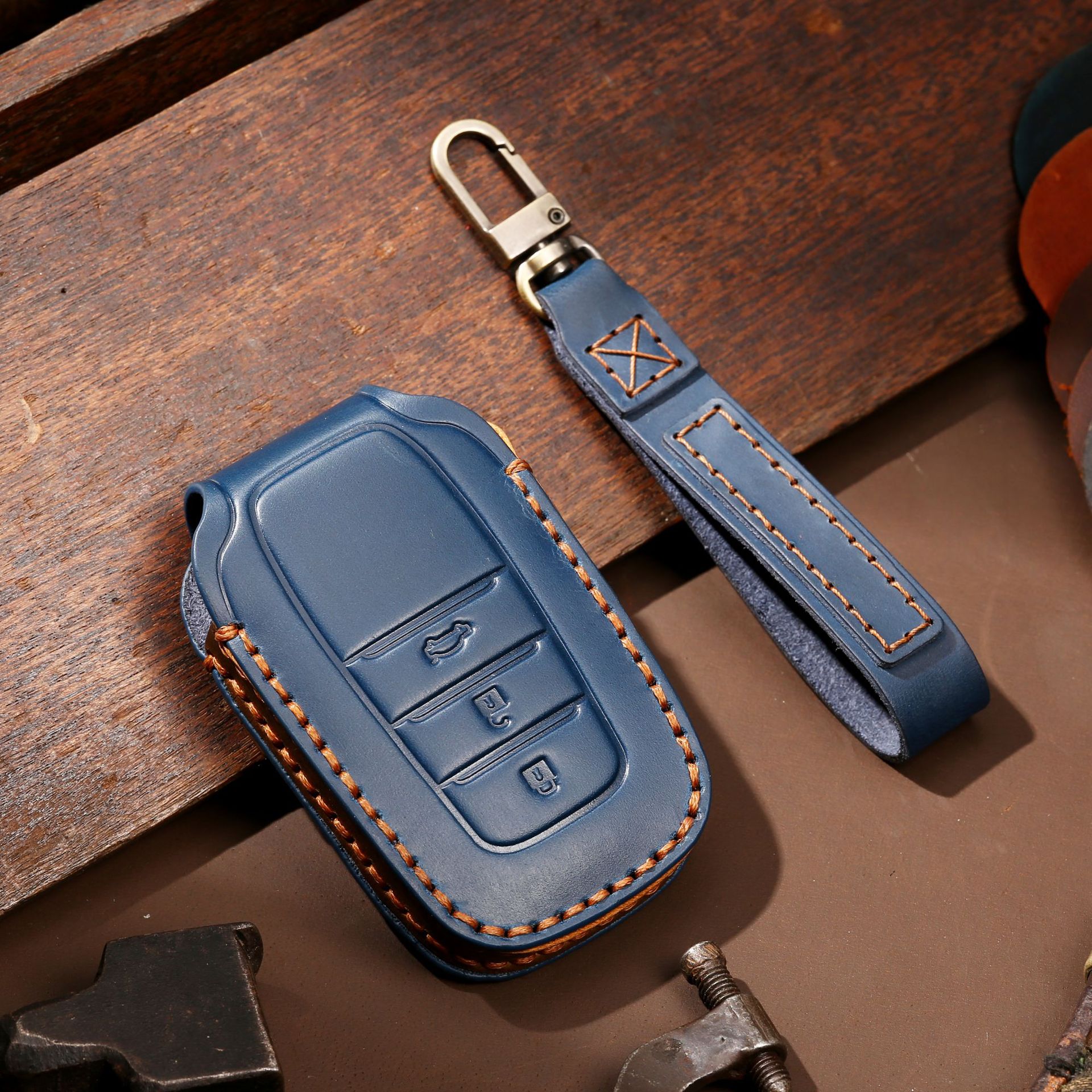 High-end Car Key Genuine Leather Key Cover