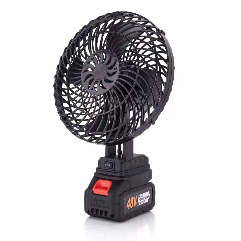 Lithium Battery Electric Fan Household Rechargeable Portable Small