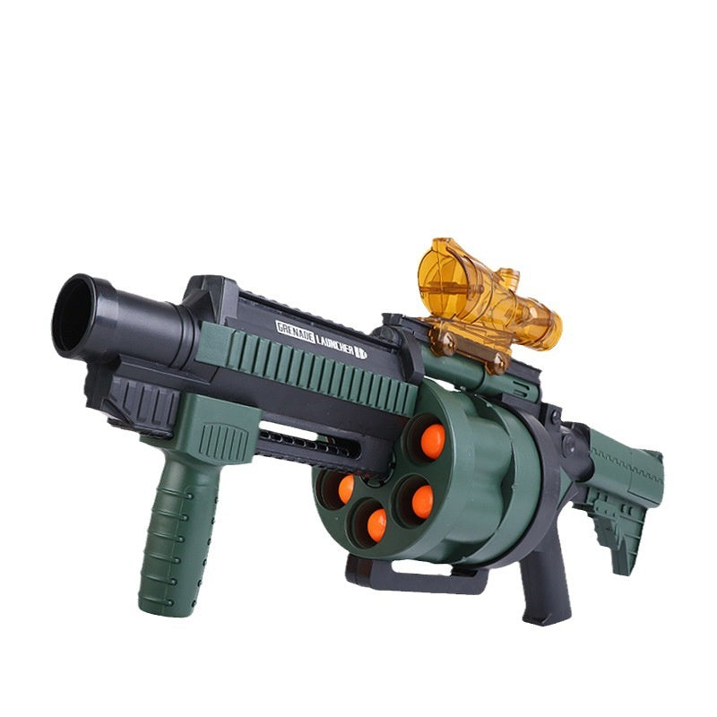 Boy's Manual Continuous Hair Howitzer Toy