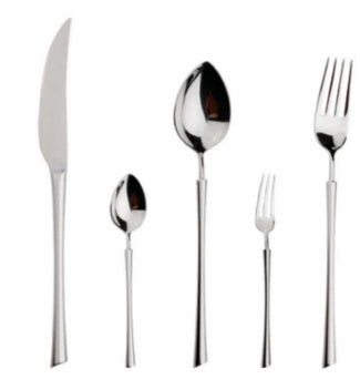 Aden Bright Western Food Knife Fork Spoon