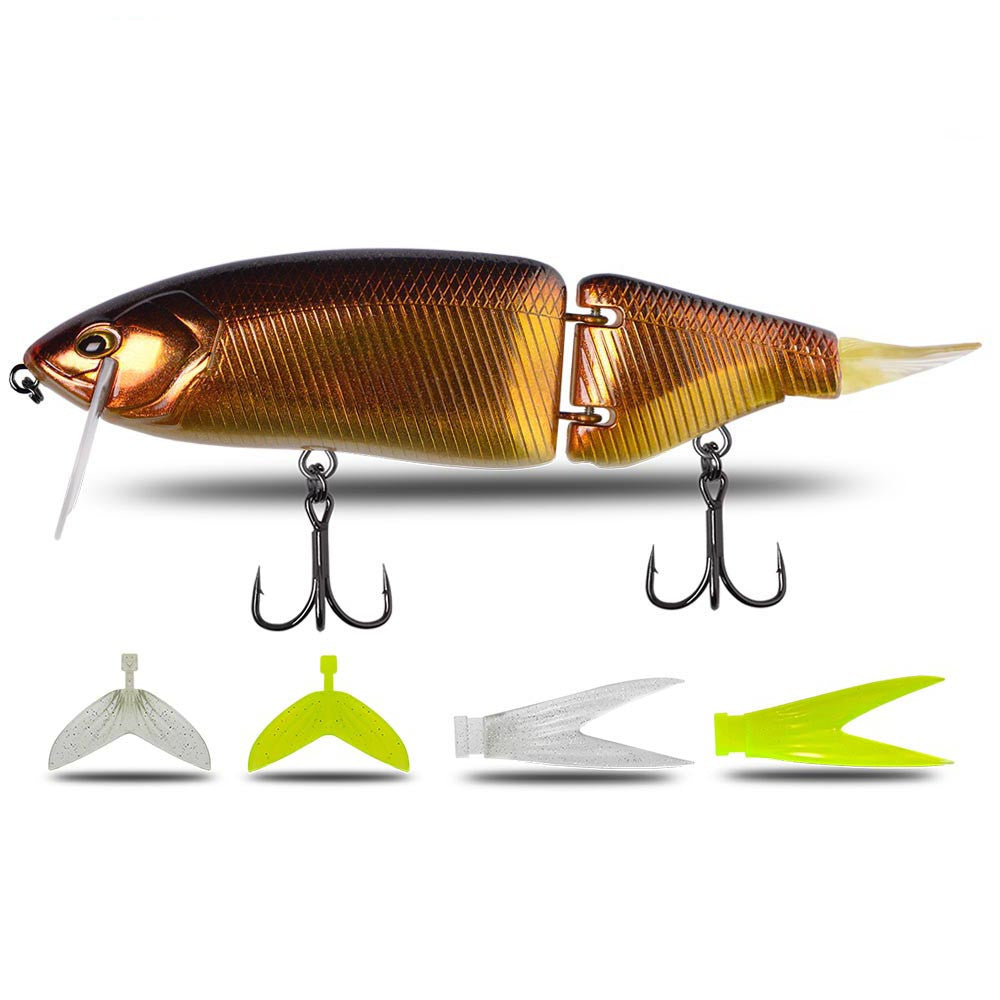Sub-floating Water Multi-section Bionic False Bait