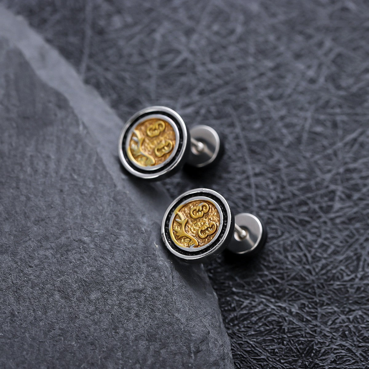 Trendy Men's Ear Studs & Ear Cuffs, High-End Unisex Earrings