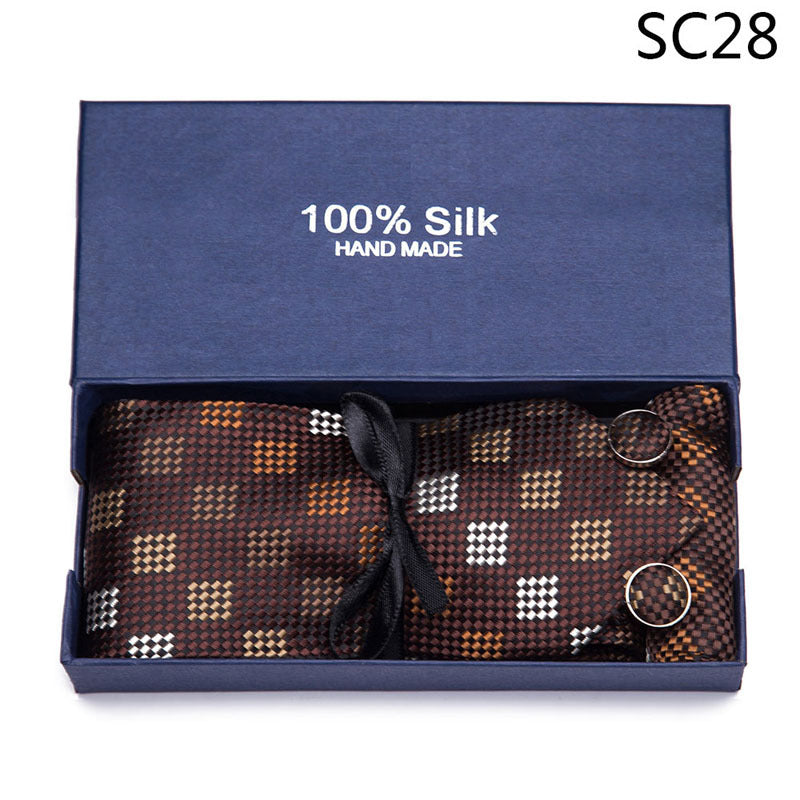 Men's Tie Gift Box Set Group Business Formal