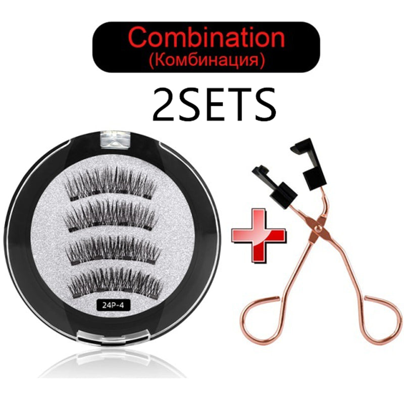 Quantum Magnetic False Eyelash Clip Set Eye Makeup Tool