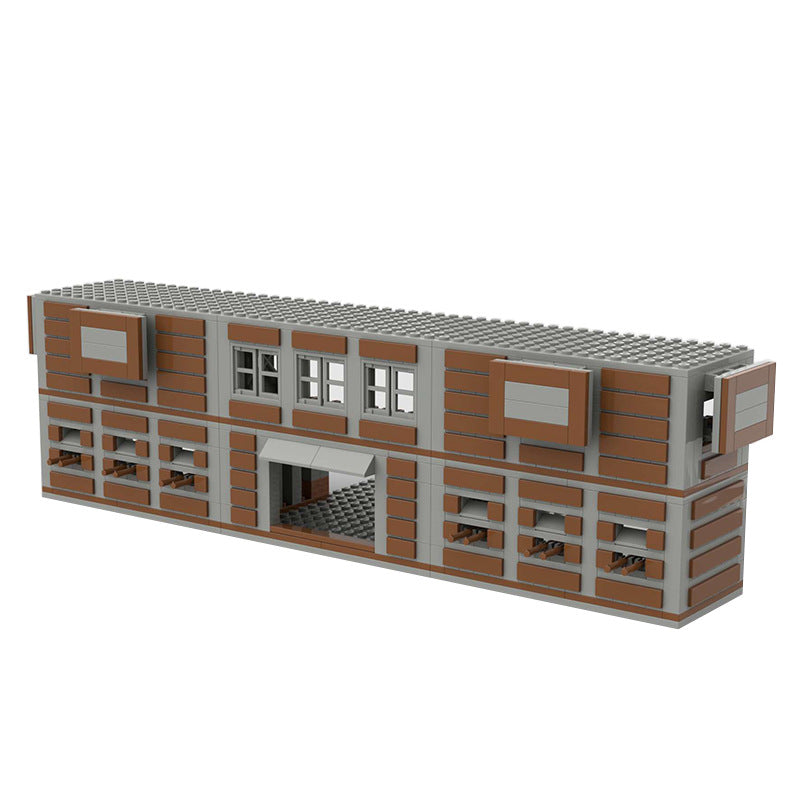 Small Particle Building Blocks Toy Assembled And Inserted Boy