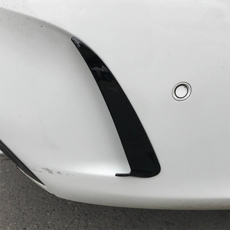 Rear Wind Blade Carbon Fiber Modification Exterior Decoration Bumper Stickers