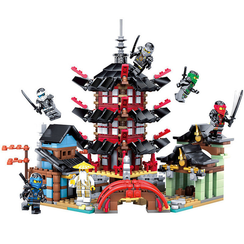 Assembled Building Block Model Children's Toy