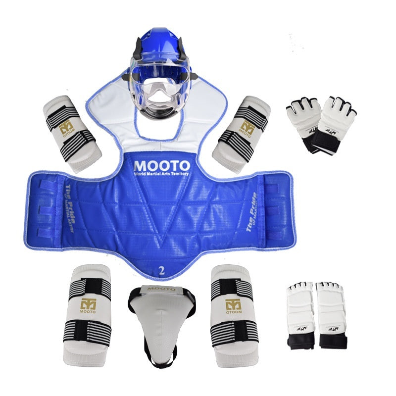 Taekwondo Protective Gear Thickened Combat Equipment Complete Set