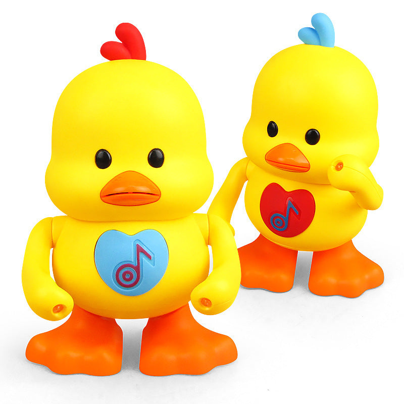 Dancing Duck Music Light Electric Doll Children's Toys