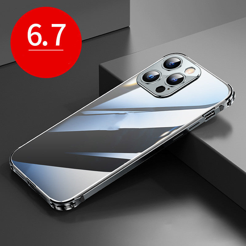 Metal Frame Protective Cover All Inclusive Lens Phone Case