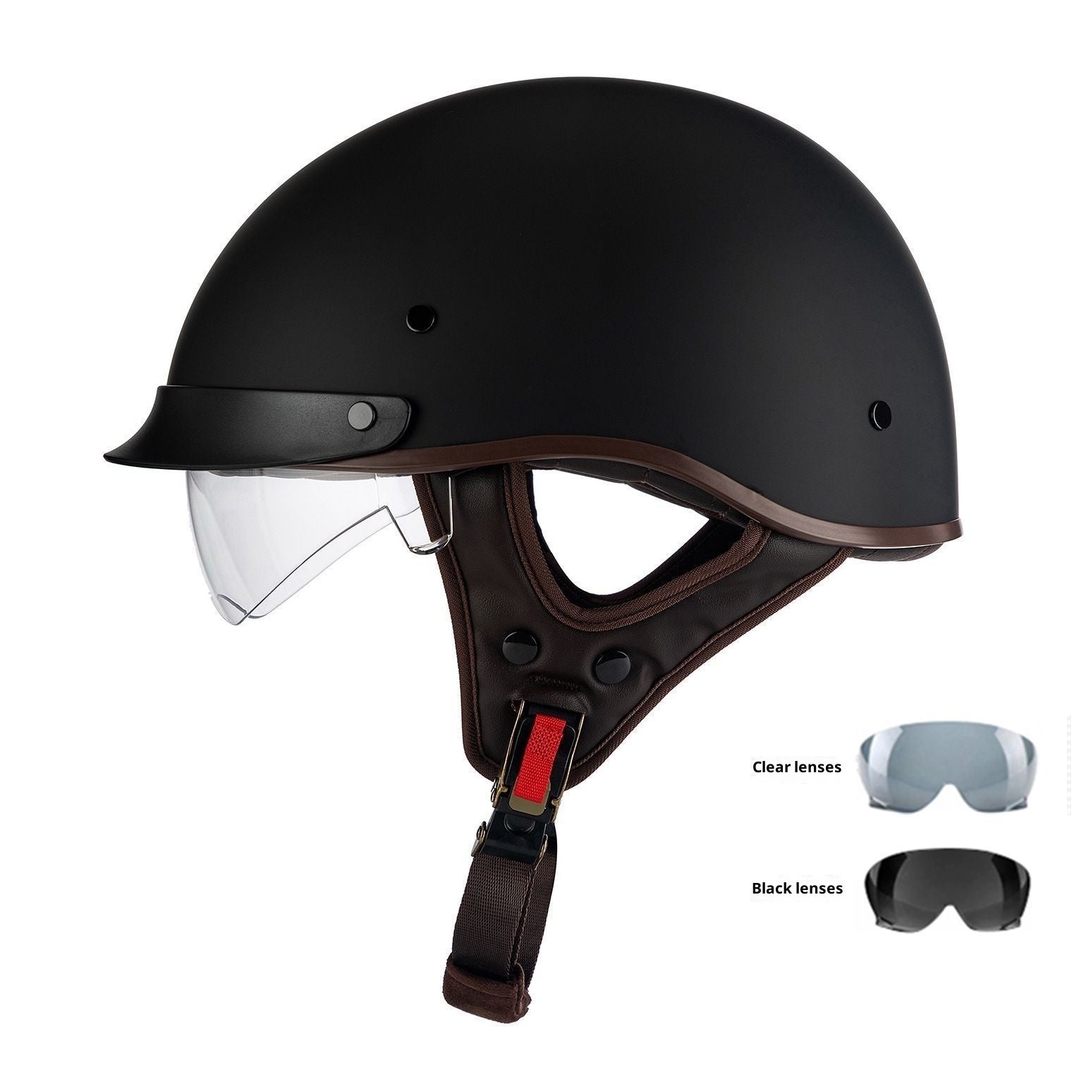 Retro Helmet Electric Motorcycle Helmet