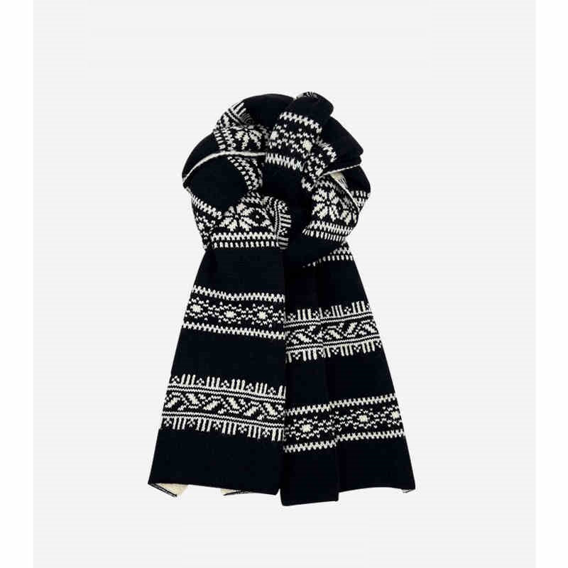 Autumn And Winter Warm Temperament Wild Atmosphere Couple Scarf