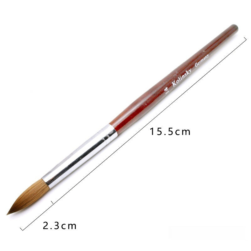 Watercolor Crystal Siberian Mink Crystal Pen