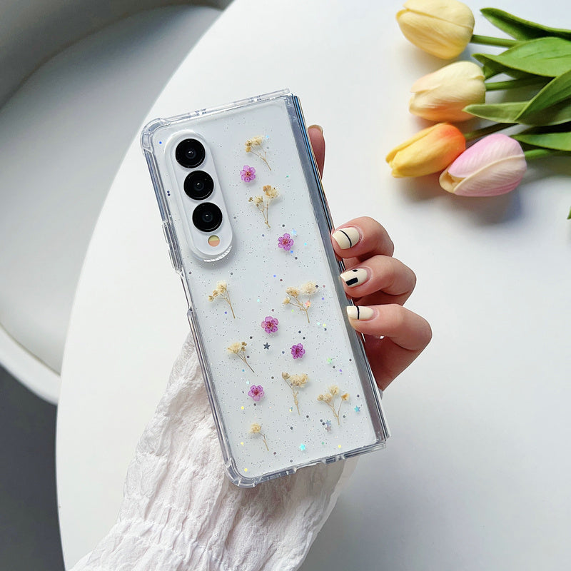 Shattered Phone Case Folding Screen Anti-drop Cover