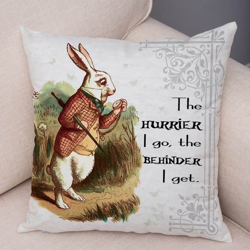 Cartoon Animal Home Sofa Pillow Cushion Cover Digital Printing