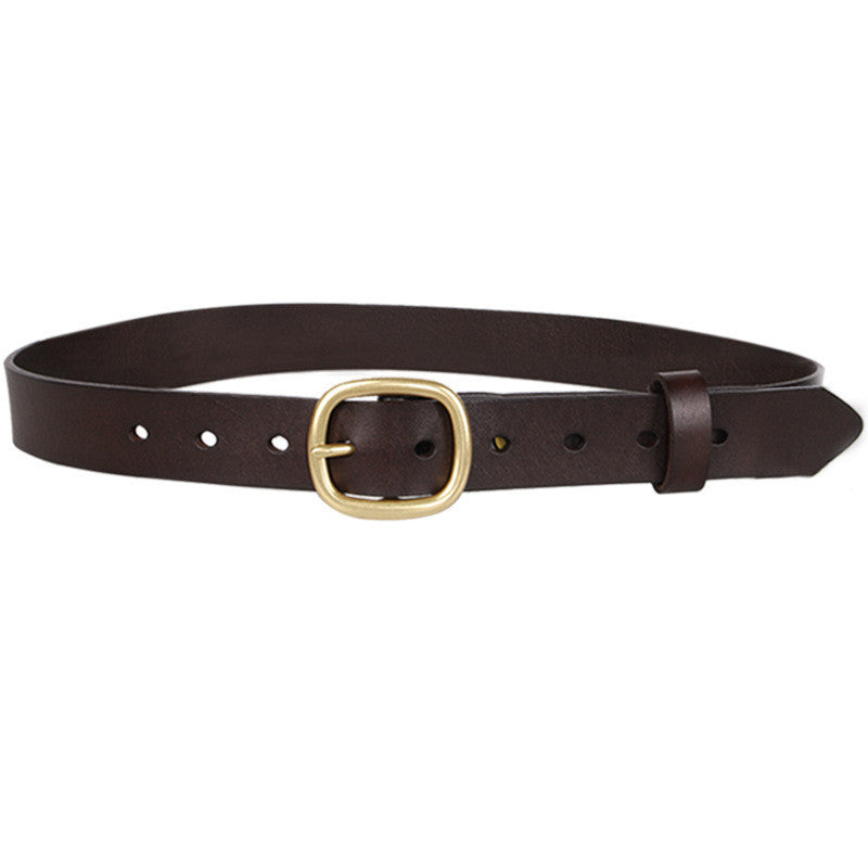 Ceinture Femme Cuir Décoration Polyvalente Boucle Ardillon