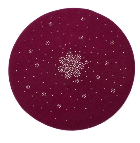 Solid Color Versatile Sequin Knit Bud Hat
