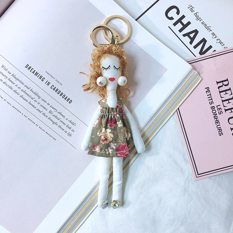 Girl Heart Doll Keychain Accessories