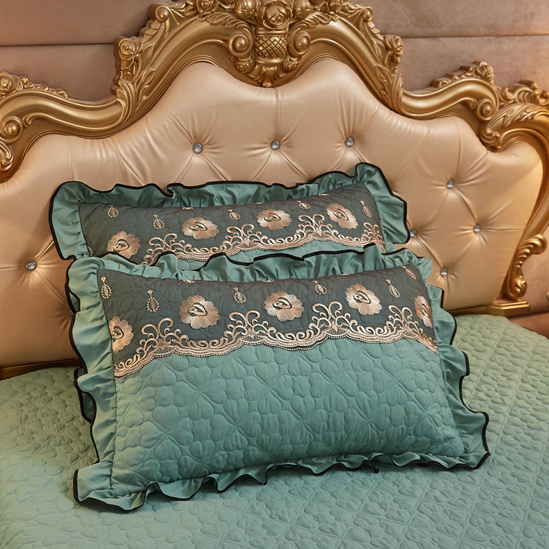 Lace Quilted Thickened Single Pillowcase
