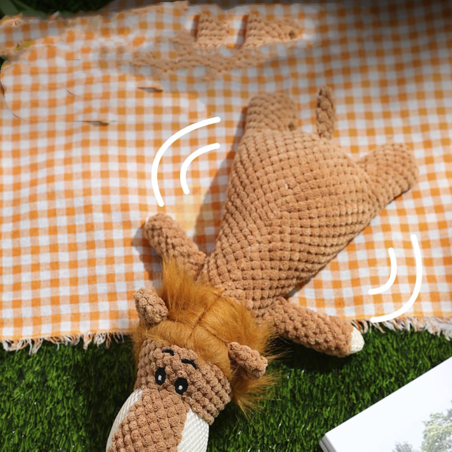 Pet Toy Plush Dog Grinding Teeth Interactive Toy Cute Animal Shape