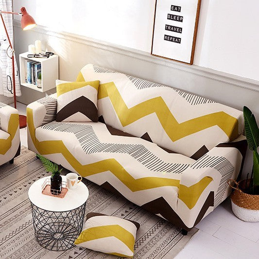 Elastic Sofa Slipcover All-inclusive Knitted High Elastic Beanbag Cover
