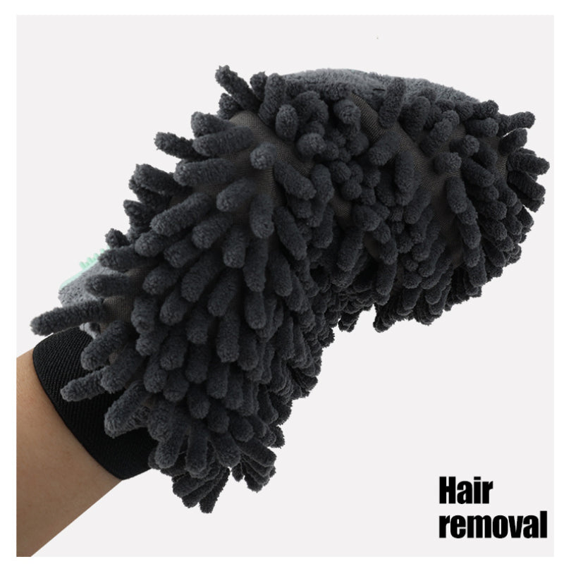 Brosse de bain pour animaux 2 en 1 Gant de toilettage élégant Outil de toilettage pour chiens et chats pour le brossage, le massage et le séchage Kit de toilettage pour chiens et chats Brosse de bain 2 faces Gant de nettoyage et de massage
