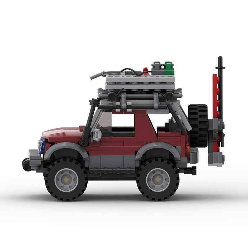 Off-Road Diy Assembling Building Blocks Toy Car Model