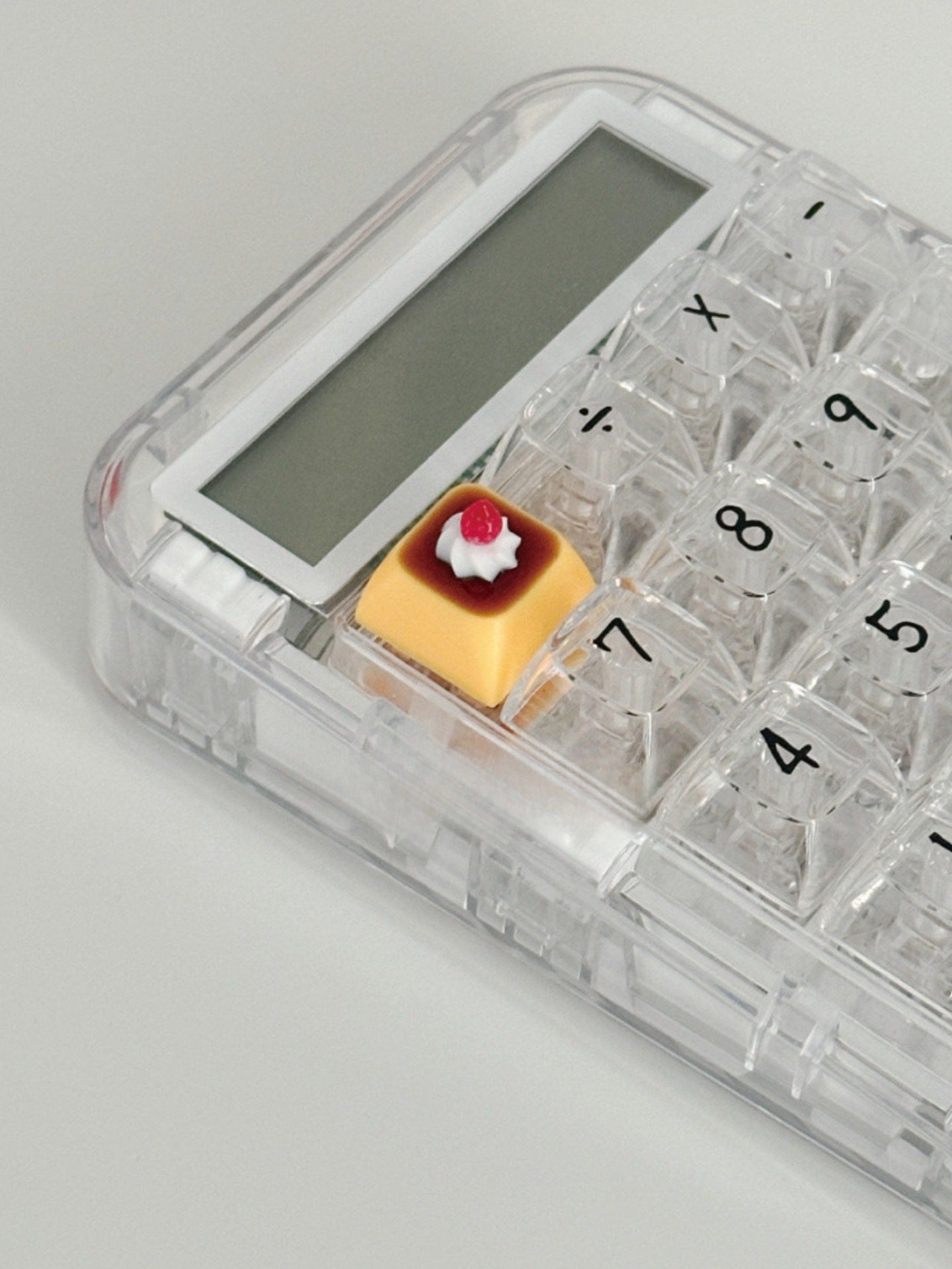 Korean-style Instagram-inspired Cute Pudding Keychain