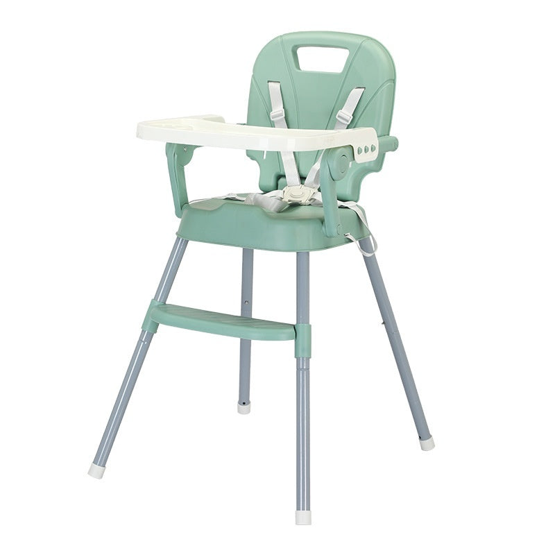 Children's Dining Chair Adjustable Folding Double Plate Feeding Chair Baby Dining Chair Baby's Chair