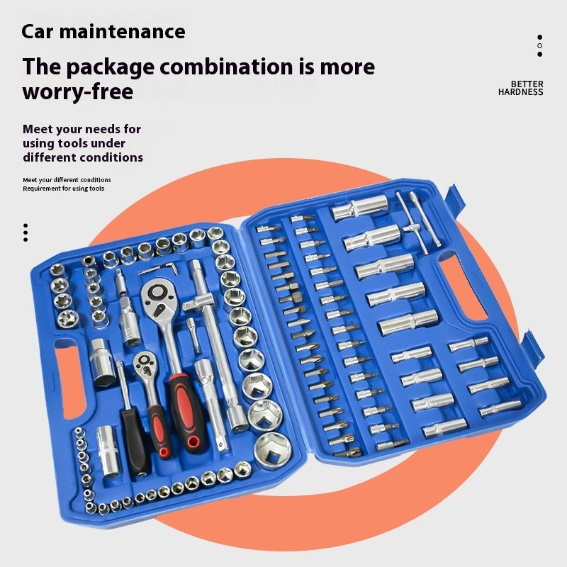 Auto Repair Tools Suit Ratchet Wrench Combination Repair Tools