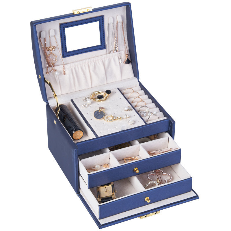 Multi-layer Drawer Jewelry Box Large Capacity Storage