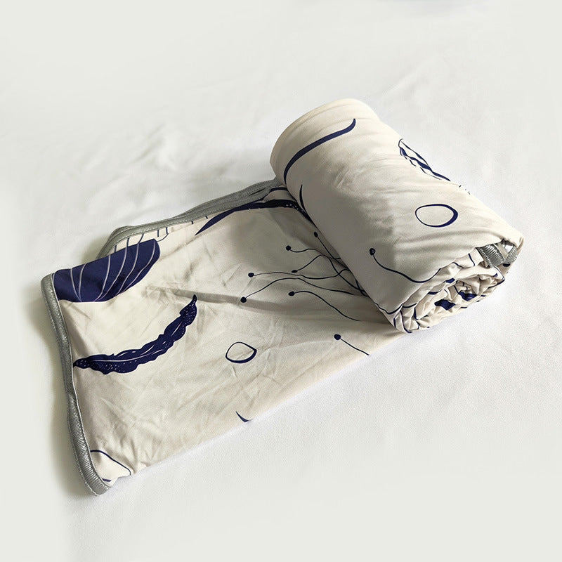 Women's Fashion Printed Cold Blanket