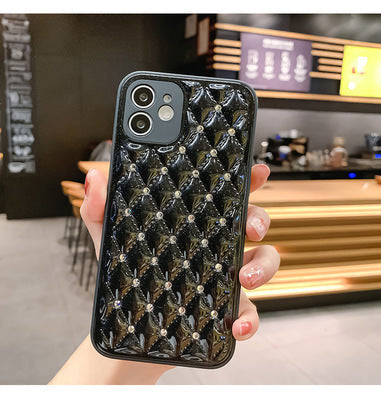 All-inclusive Anti-drop Protective Cover For Mobile Phone Case With Diamond Small Fragrance