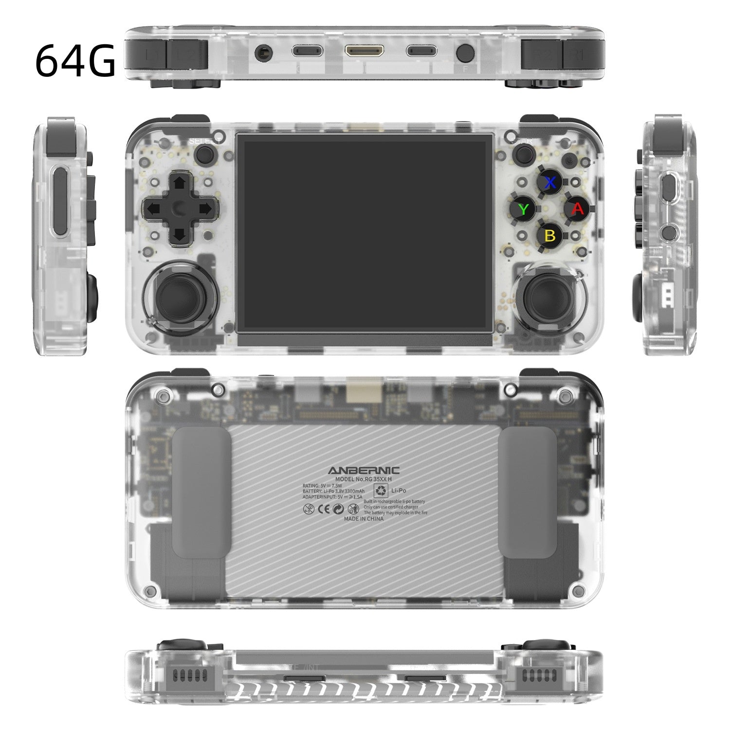Mini small retro vintage nostalgic handheld game console