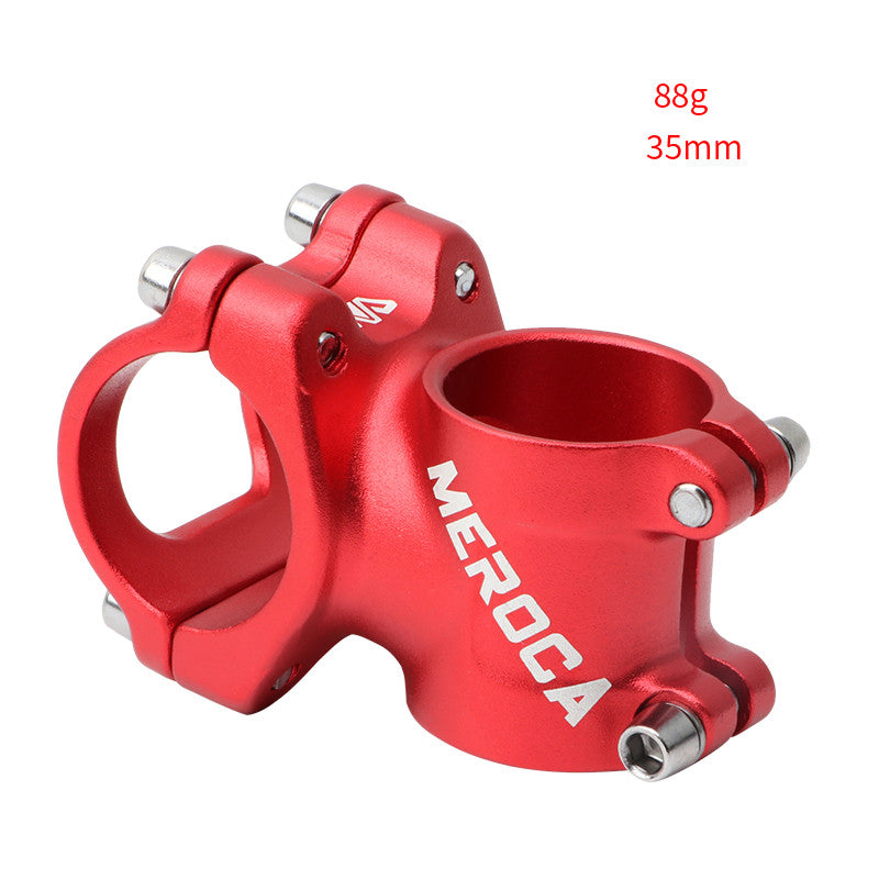Mountain Bike Short Stem Aluminum Alloy Super Light Faucet Riser
