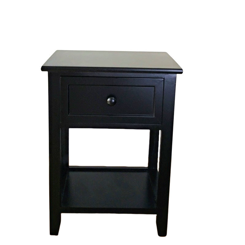 Simple Modern Solid Wood Bedside Cabinet Simple