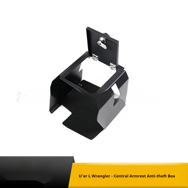 Center Console Anti-theft Box Armrest Storage Box