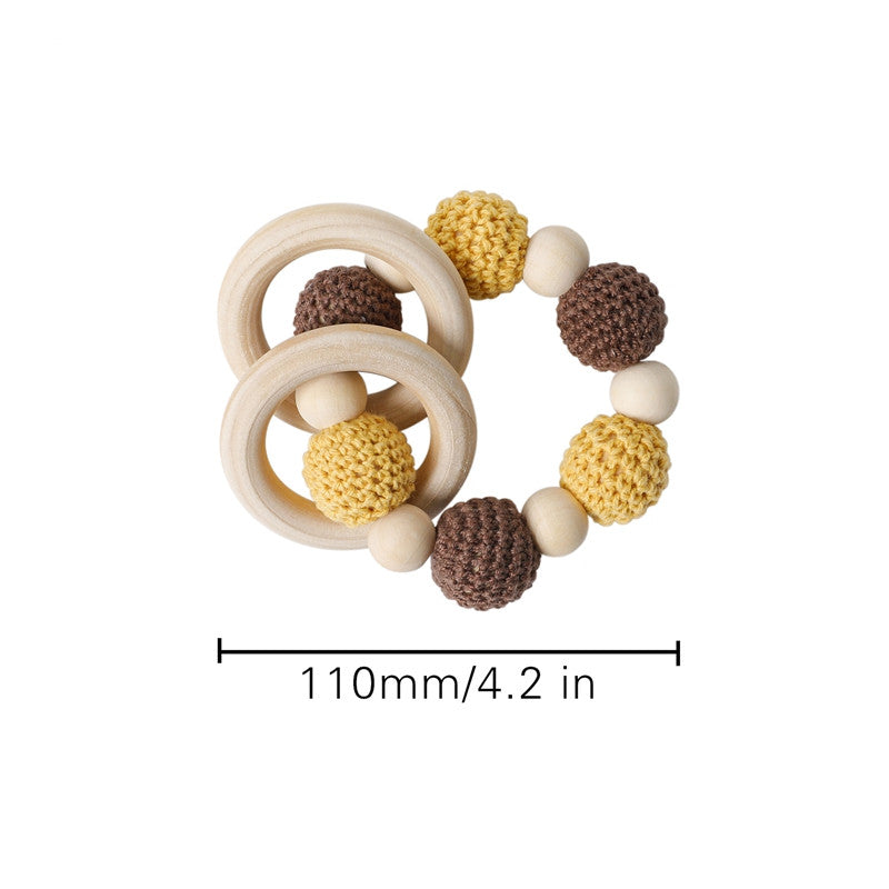 Baby Teethering Safety Wooden Toy
