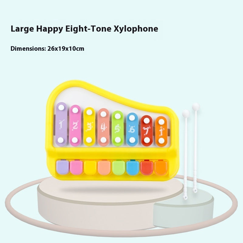 Children's Puzzle Eight-tone Toy Piano Percussion Instrument