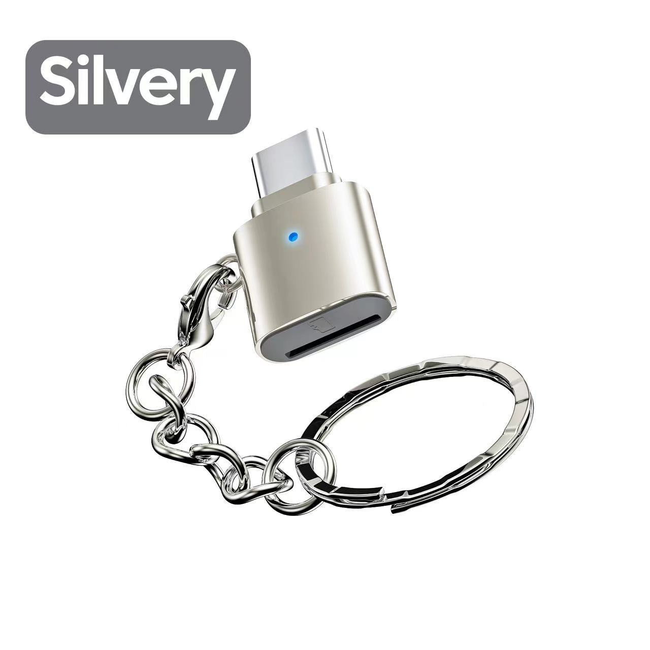 Mobile Computer Adaptor 2-in-1 Mini Camera Card Reader