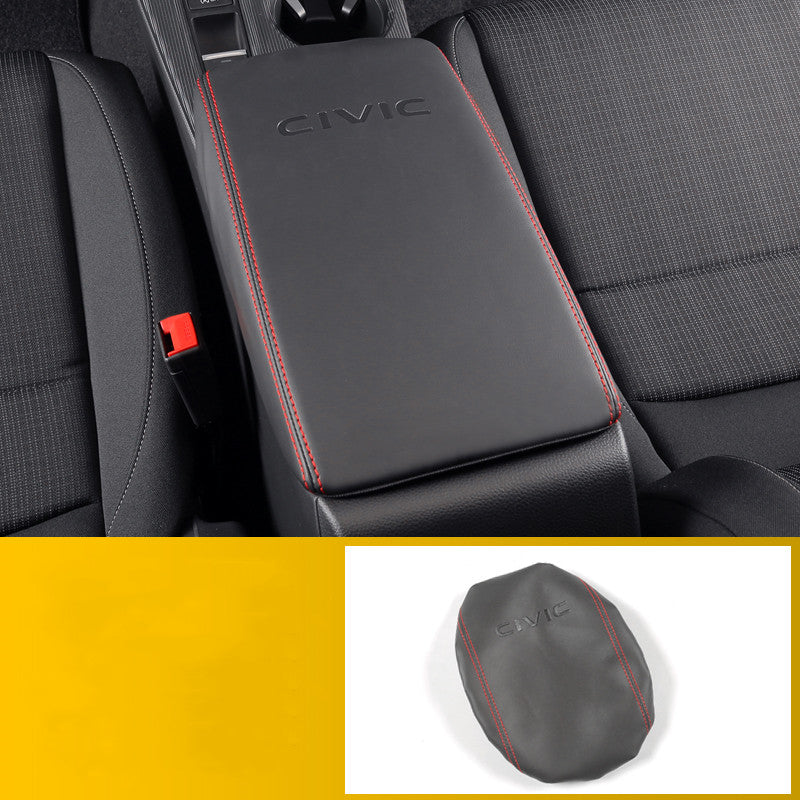 Armrest Box Leather Cover Central Control Armrest Interior Special