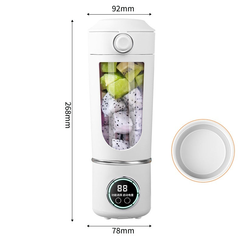 Extracteur de jus 12 lames haut de gamme avec fonction pilonnage de glace pour la maison