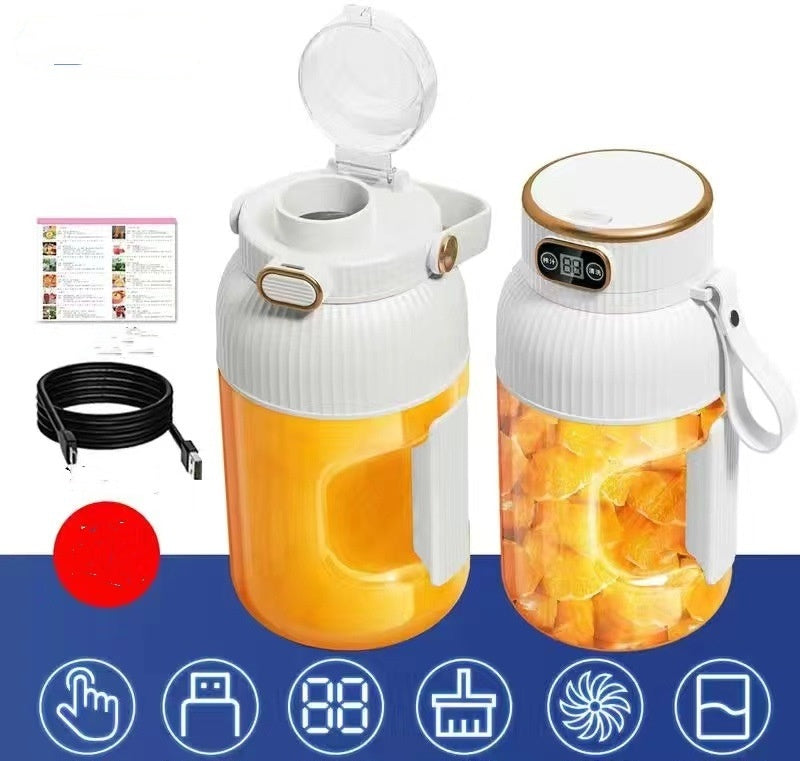 Presse-agrumes multifonction portable et compact